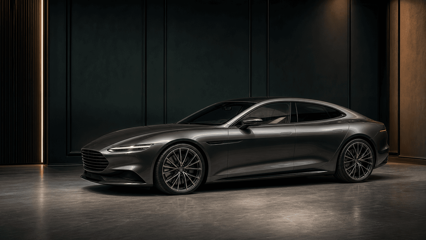 Unbranded premium vehicle selected around the client's requirements